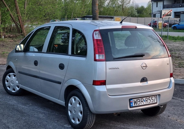 Opel Meriva cena 7000 przebieg: 233000, rok produkcji 2004 z Białobrzegi małe 67
